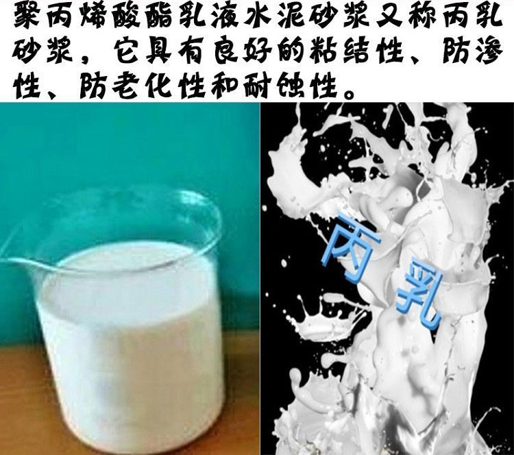 √丙乳砂漿：一種高效、耐用的建筑材料
